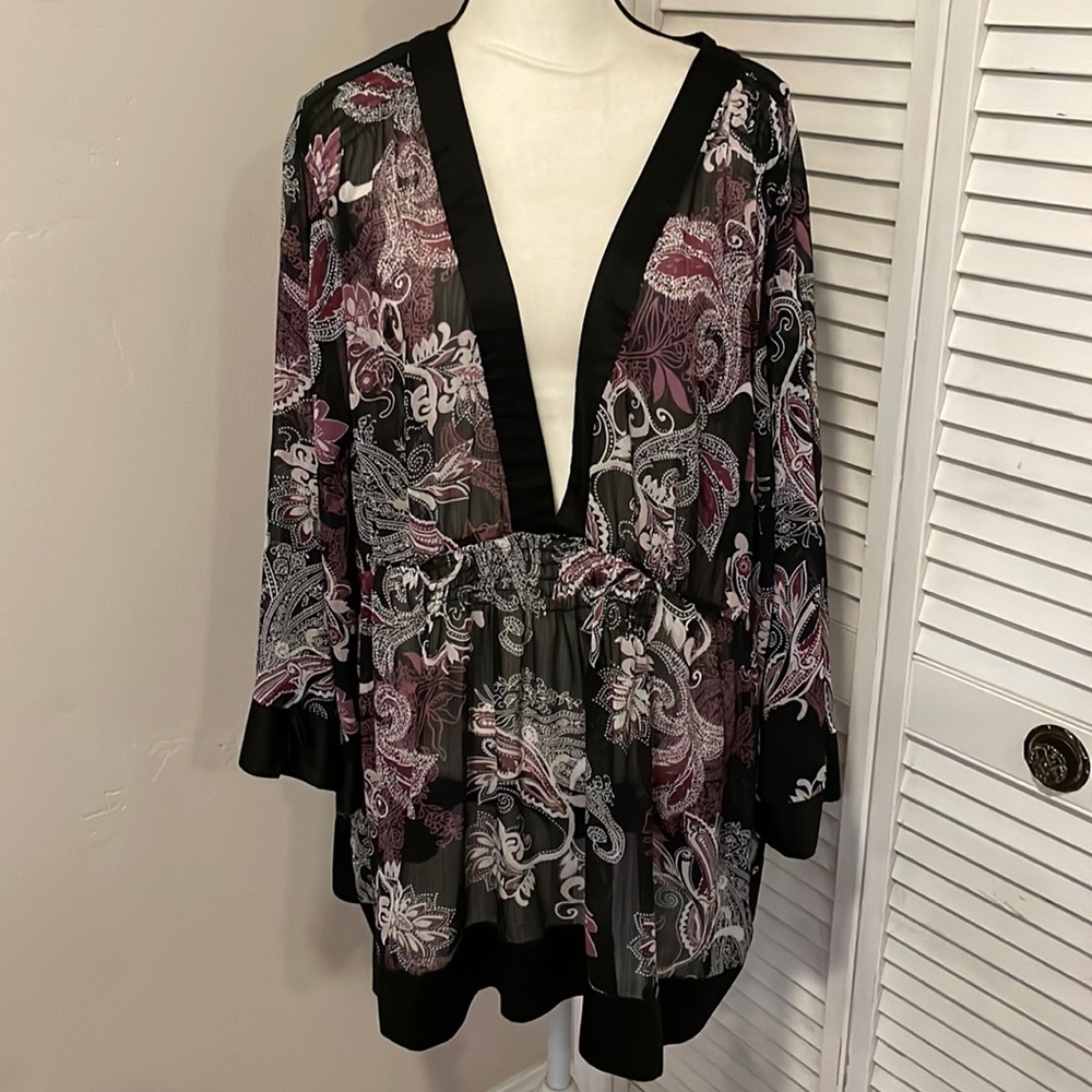Tunic Top by New York City Design, Plus Size 4X